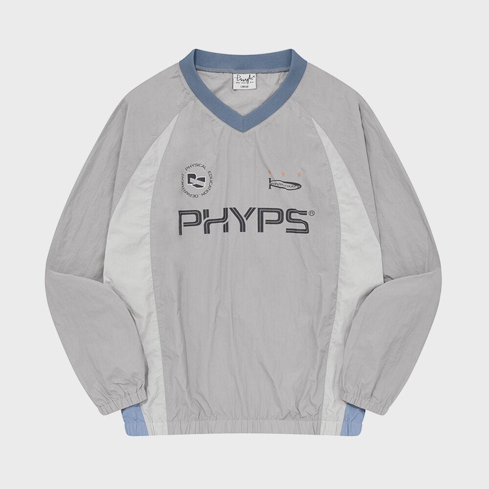 PHYPS® NYLON SOCCER LS LIGHT GRAY