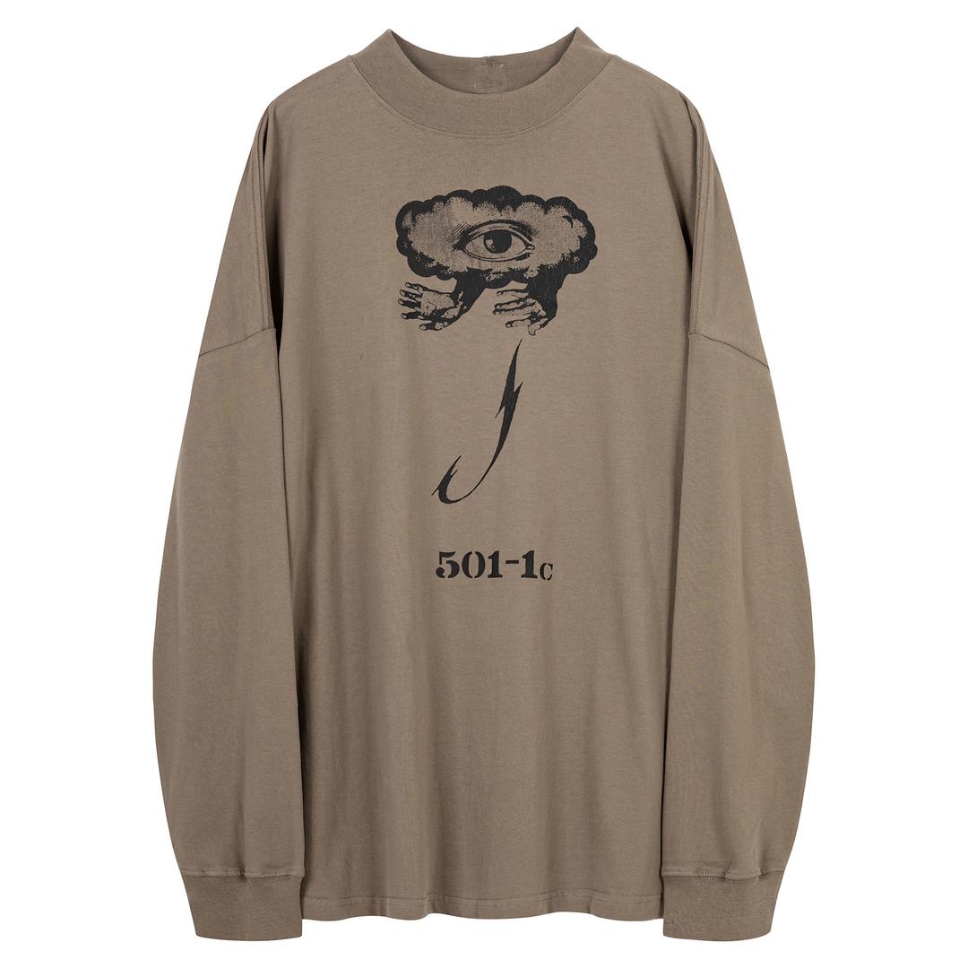 501-1c L/SL_11UFT101 BROWN