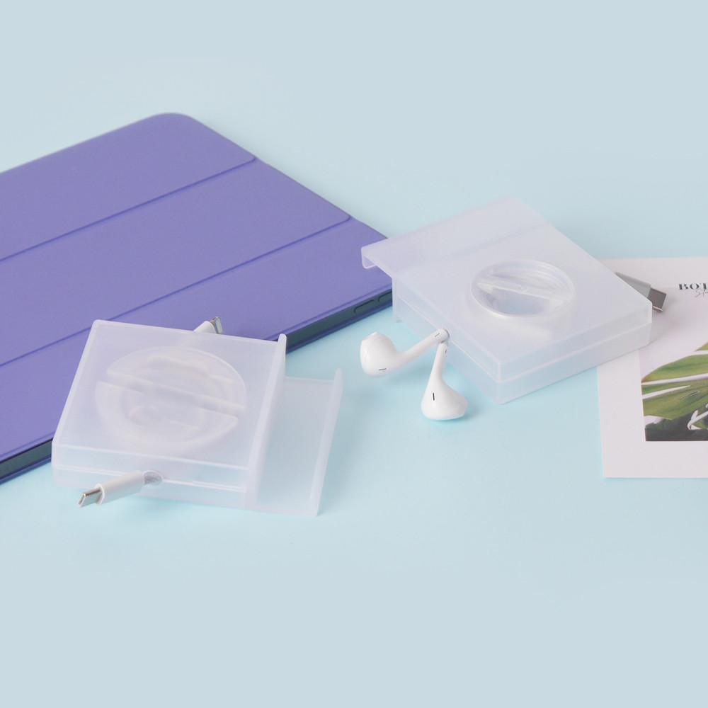 이어맥 스탠드형 케이블 선 정리 케이스 케이블 수납 케이스