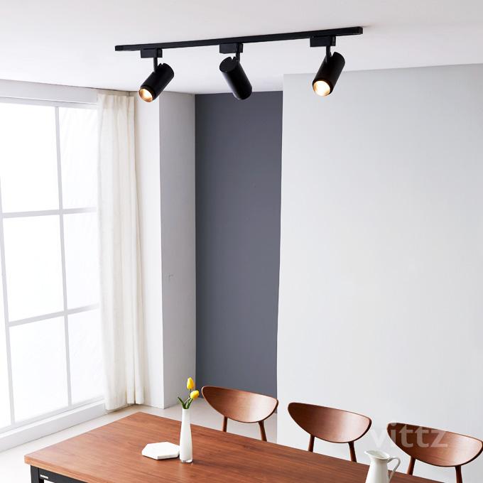 COB 포인 3등 레일조명 1M 세트