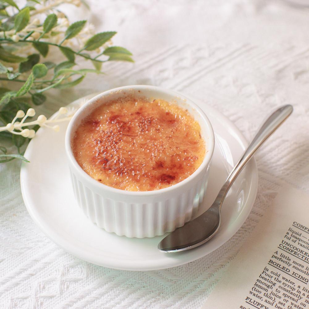 크림브륄레그릇 크램블레 도자기 요플레 요거트그릇 보울 쨈그릇 8cm