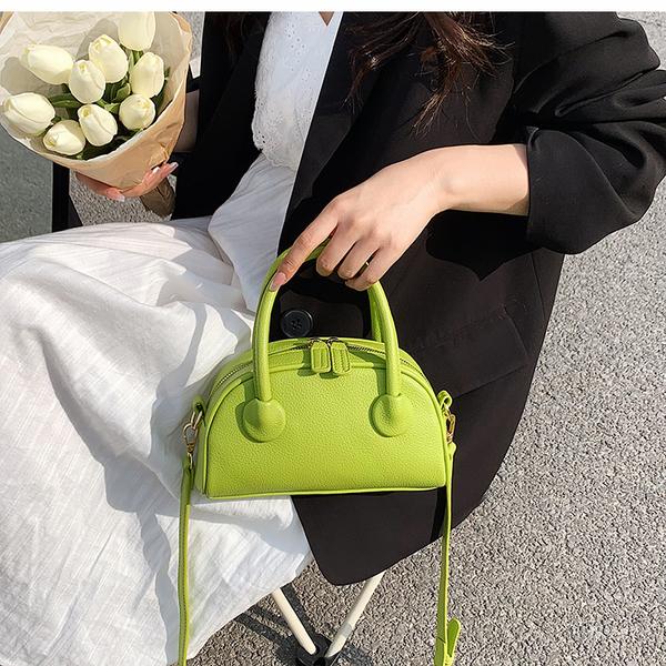 [오늘출발] 민티즈 니치 그레인레더 탑핸들 새들백