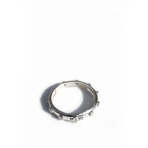 CROSS CUBIC RING(925 Silver)