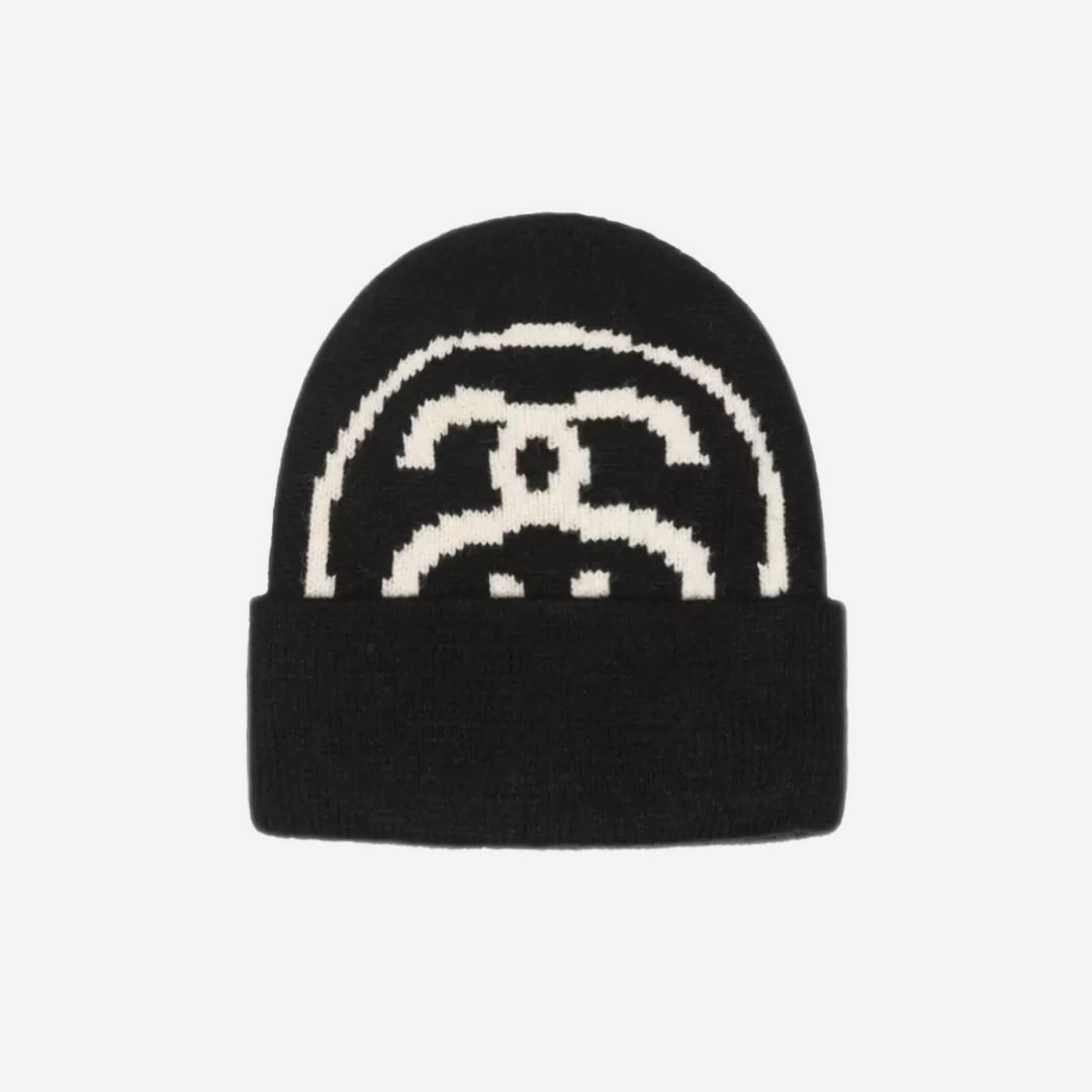 Stussy Big Link Cuff Beanie Black