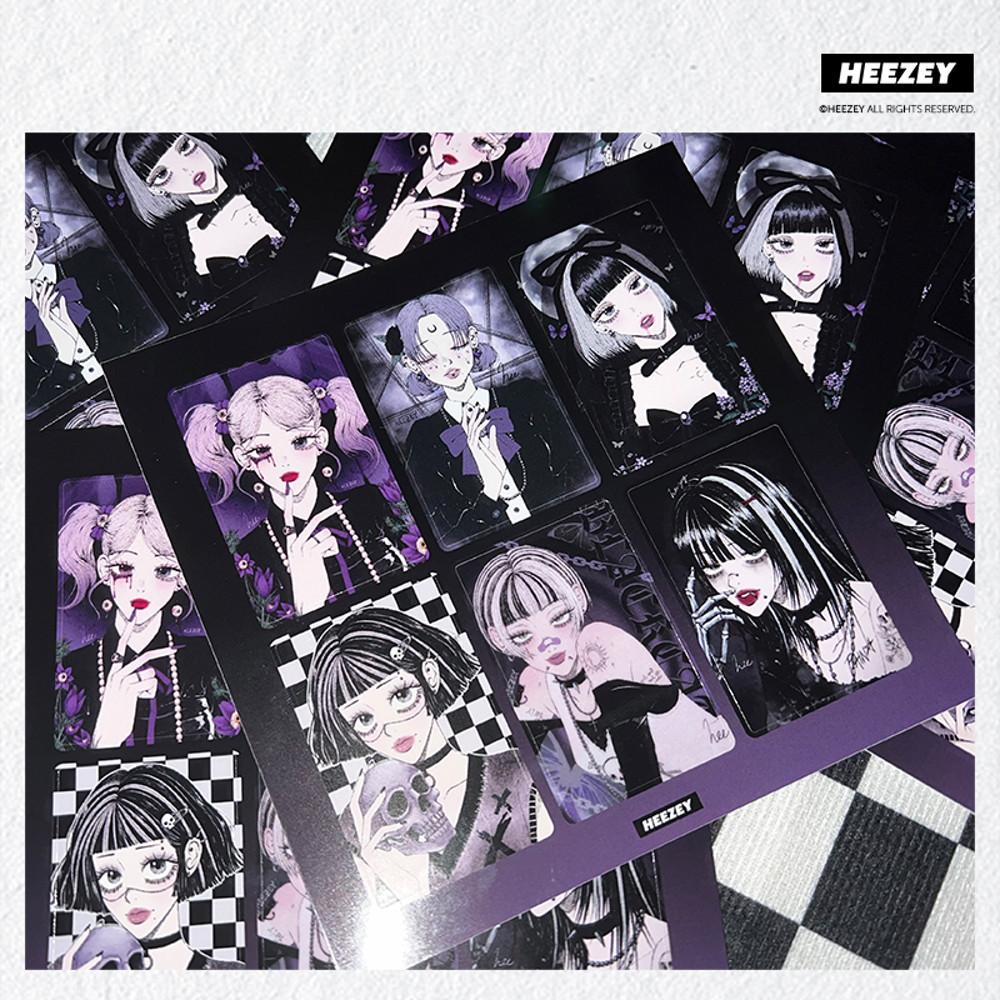HEEZEY PURPLE LOVER 스티커