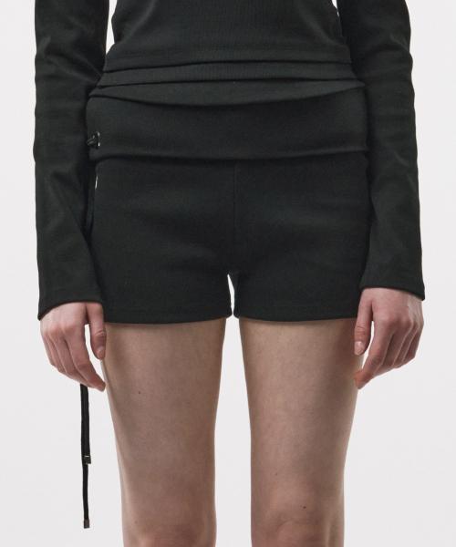 Symbol logo short pants (Black)