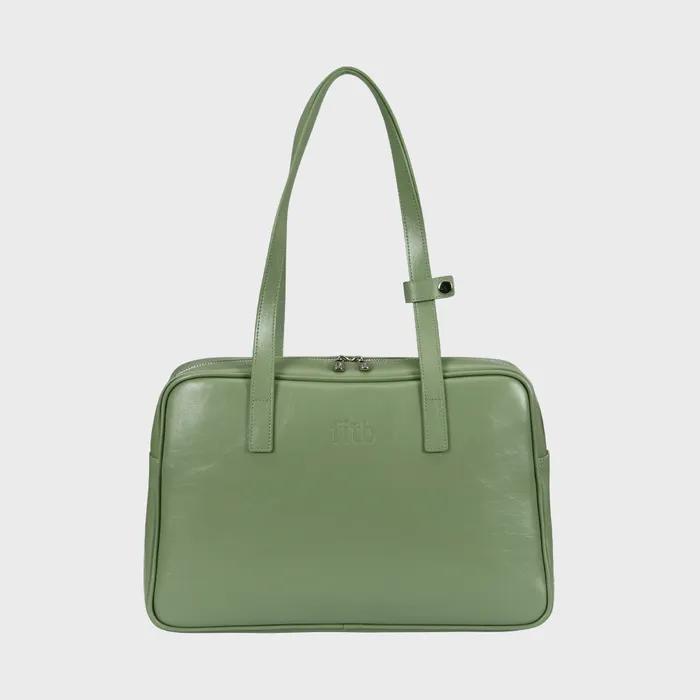 Trapezoid Shoulder Bag (mint)