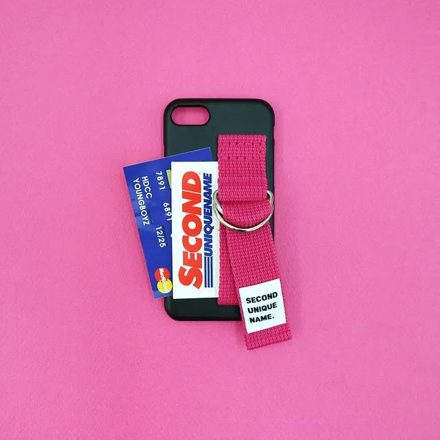 SUN CASE BLACK DEEP PINK (CARD)