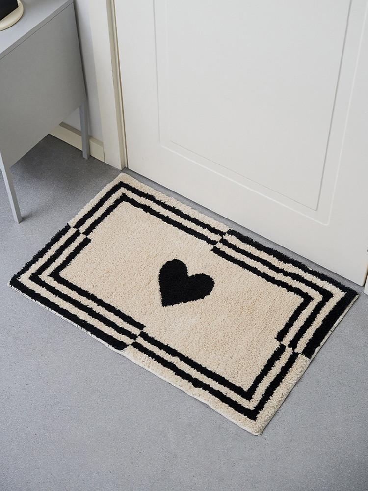 [살구맨션] 하트 발매트 2type