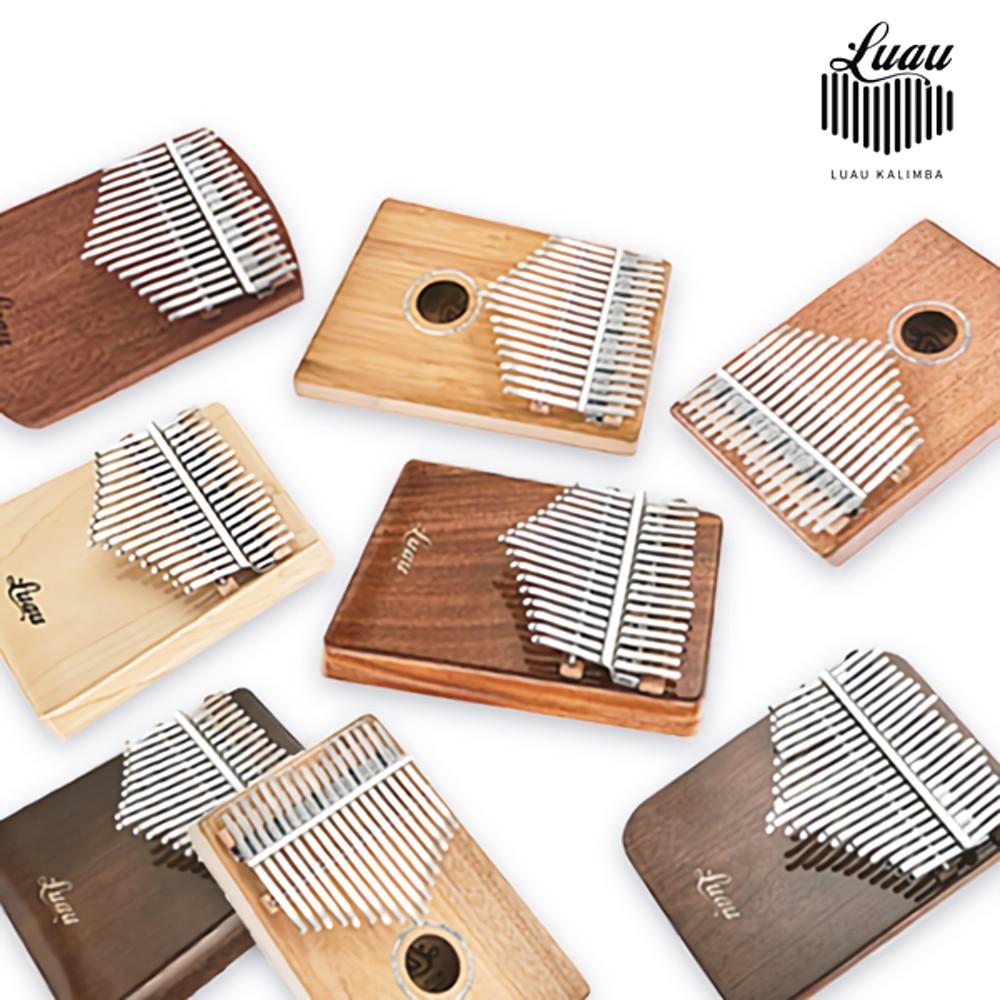 루아우 칼림바 9종 스탠다드 / 플레이트 / 할로우 바디 원목 Kalimba / 17키 21키