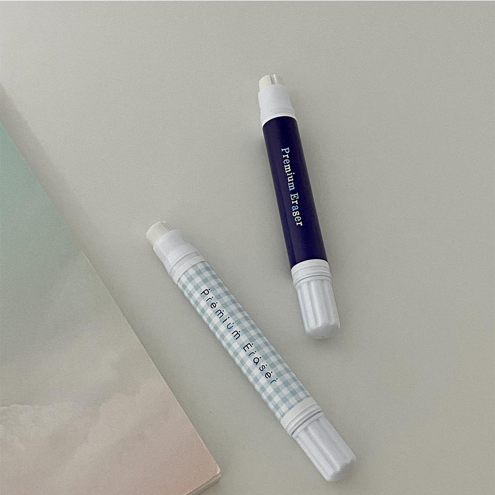 프리미엄 돌돌이 지우개 스테들러 아날로그 지우개 샤프식 슬라이드 PVC프리 리필