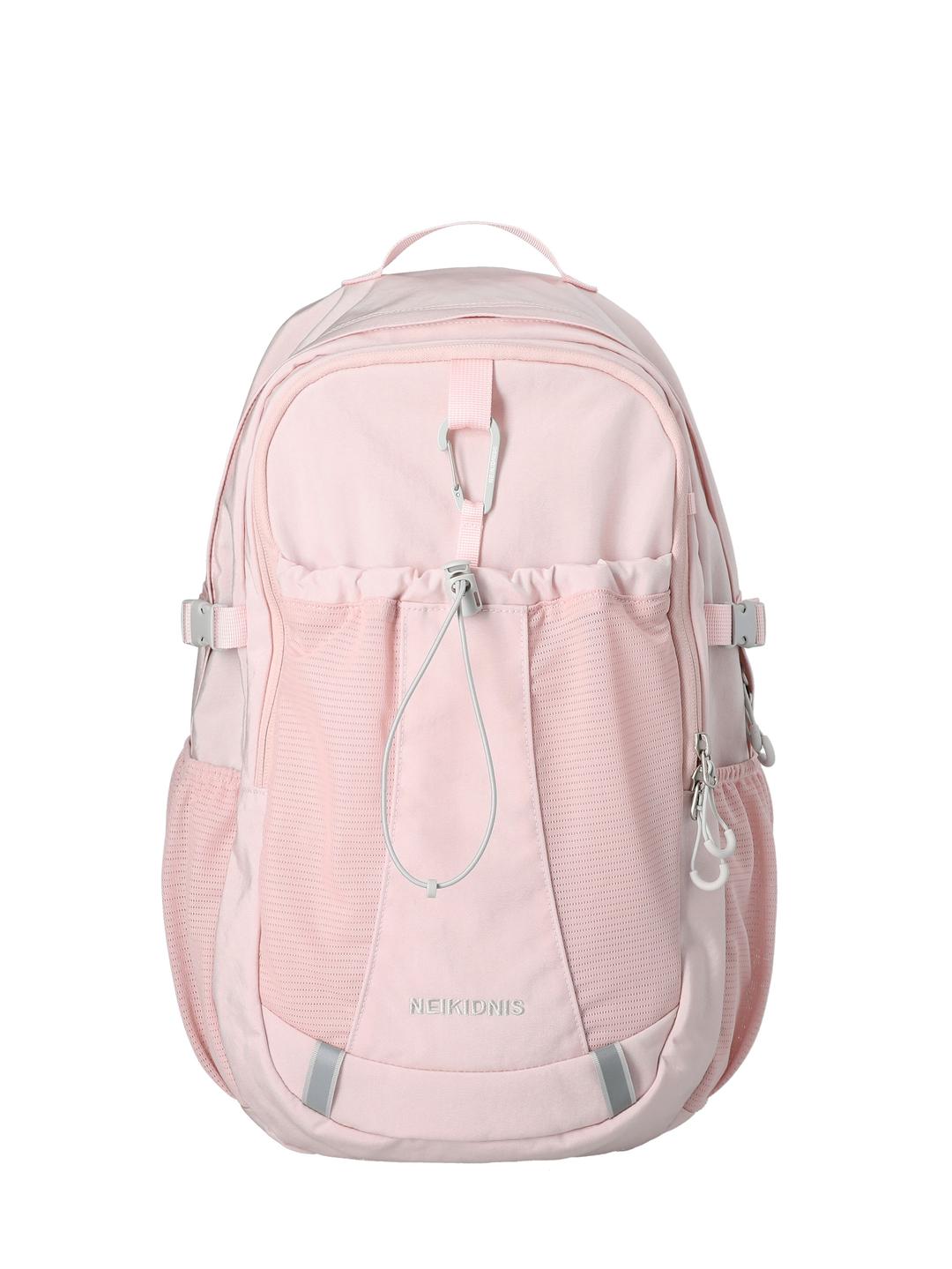 CARABINER MESH BACKPACK / PINK