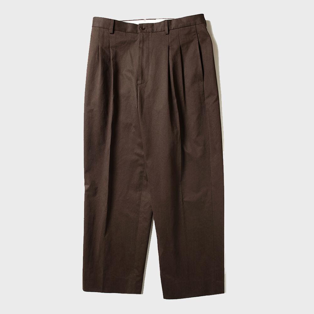 pt1302 브라운 투턱팬츠