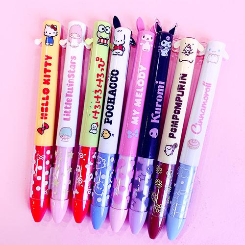 산리오 캐릭터 미미 2색 볼펜 0.7mm