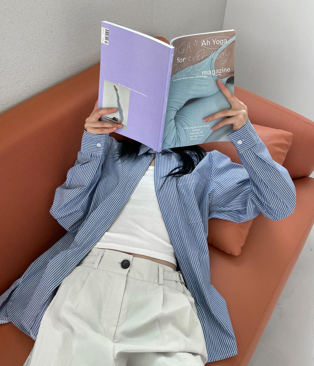 ONIA STRIPE JK SHIRTS