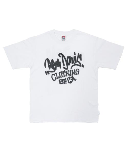 WHITE LABEL TV FUZZ VNTG TEE WHITE