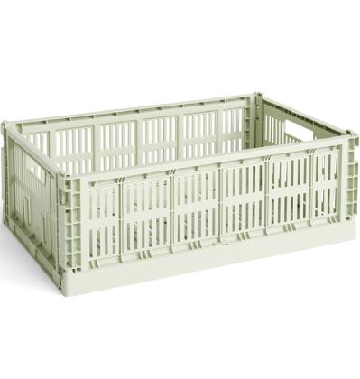 헤이 컬러 크레이트 폴딩박스 라지 민트 hay Crate