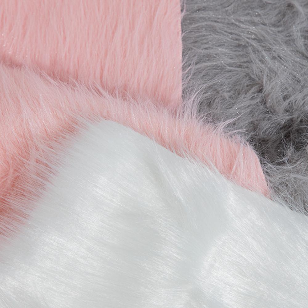 미니 양모 러그 사각 장식용 인테리어 매트