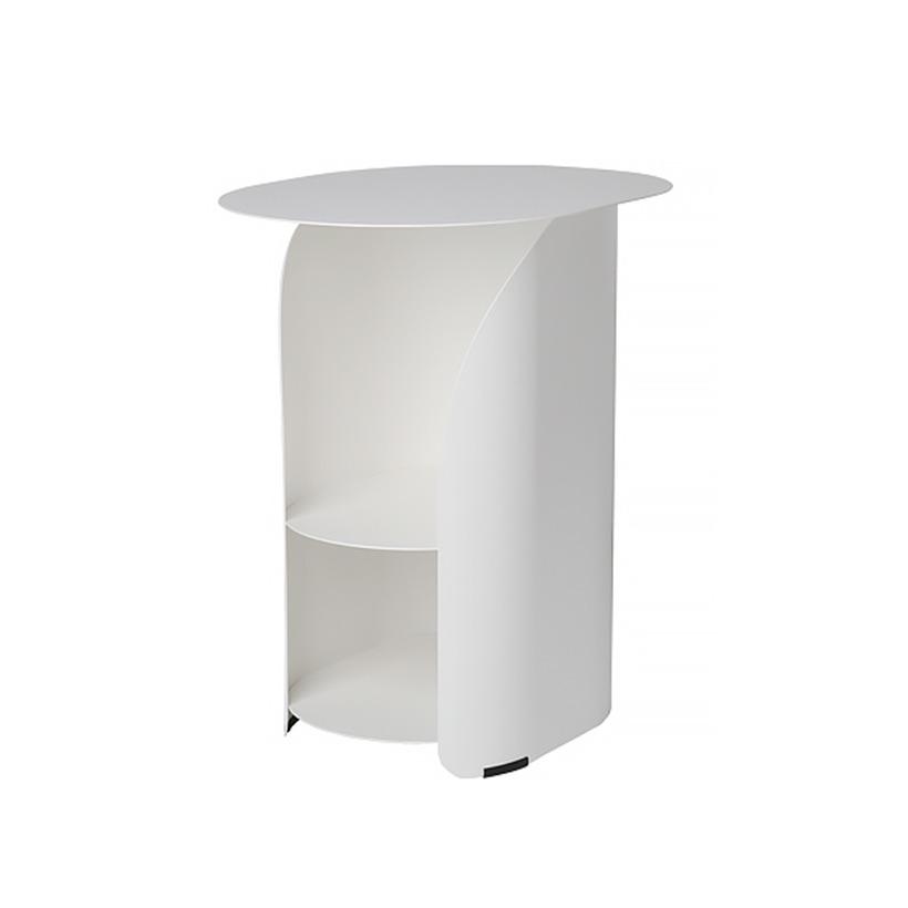 커브사이드테이블 curve side table_white