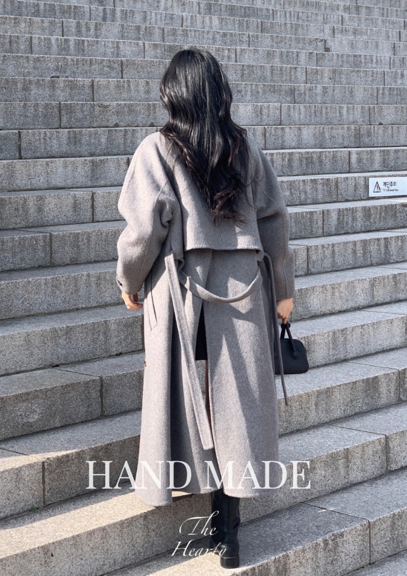 더하티 마벨코트 _울90_핸드메이드코트
