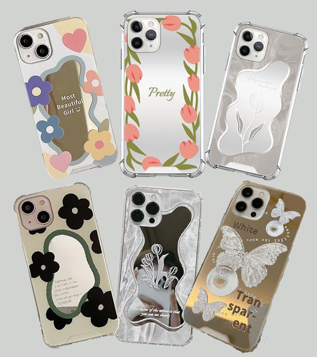 [당일출고]15입고 아이폰 미러케이스 모음 거울 범퍼 핸드폰케이스 (아이폰 7 8 SE2 SE3 x xs 11 12 13 미니 14 15 프로 맥스 플러스)