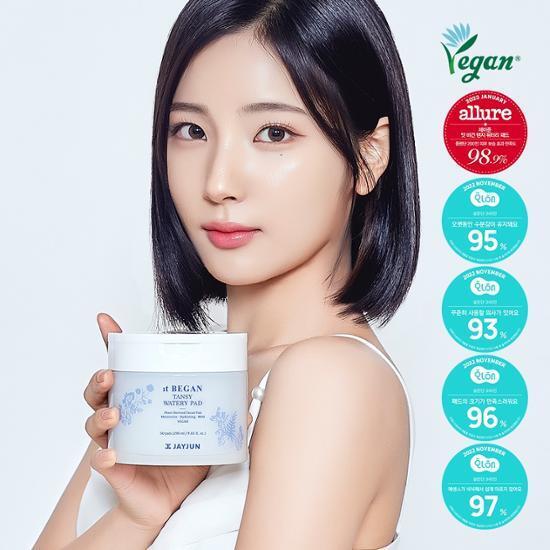 [앨리스 소희 PICK][비건수분대왕패드] 제이준 잇 비건 탠지 워터리 패드 50매