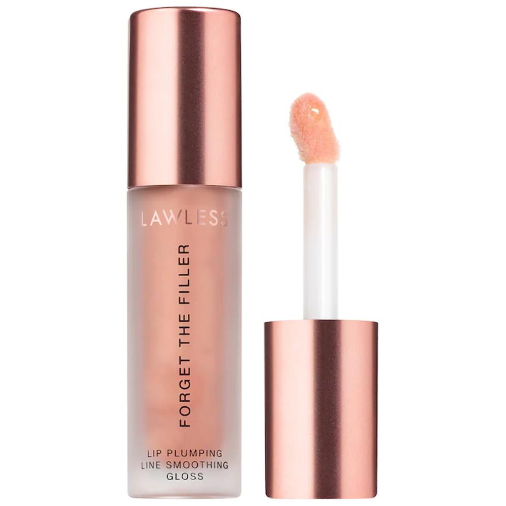 로우리스 애니 포겟 더 필러 립 플럼퍼 라인 스무딩 글로스 립글로스 베이지