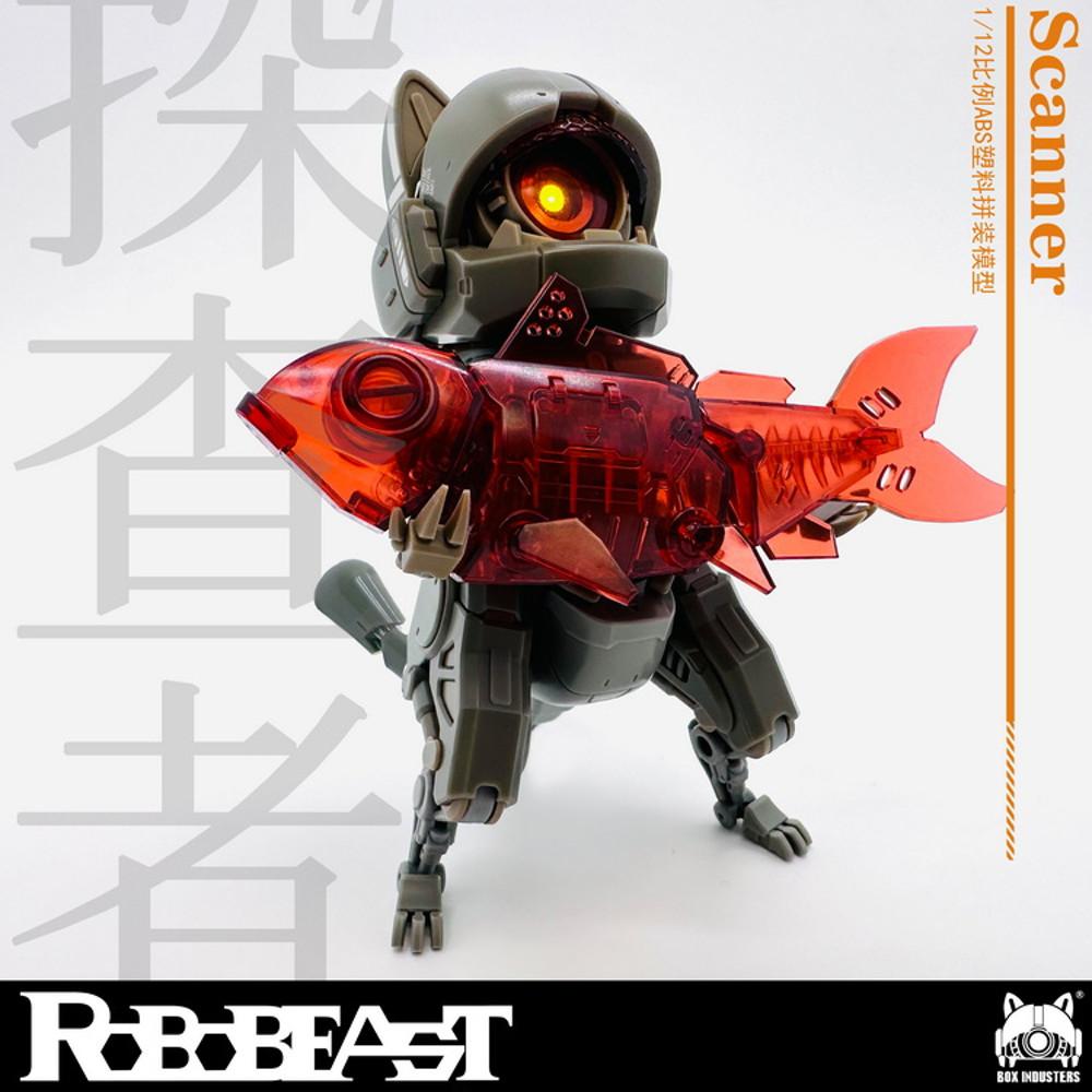 [입고완료] Robobeast 로보비스트 1/12 스캐너 네코 프라모델 (초회특전판)