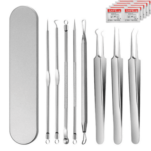 일원케어 피지 블랙헤드 압출기 제거기 13종 세트, 1개 - 기타페이스소품 | 쿠팡