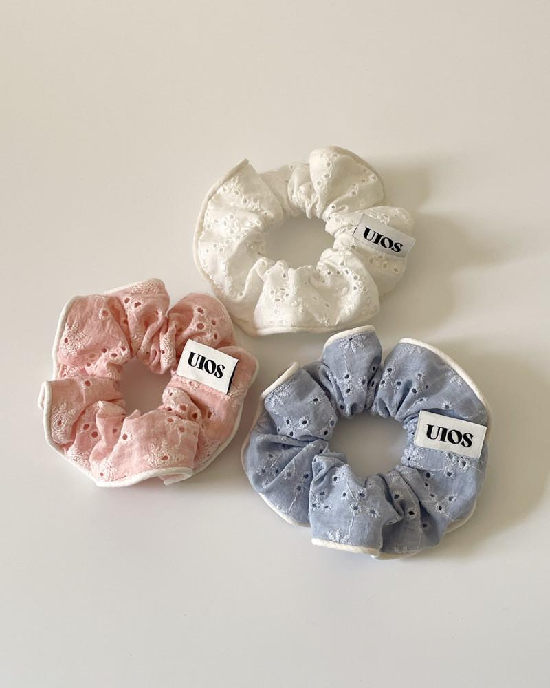 [3color] 러블리펀칭 스크런치