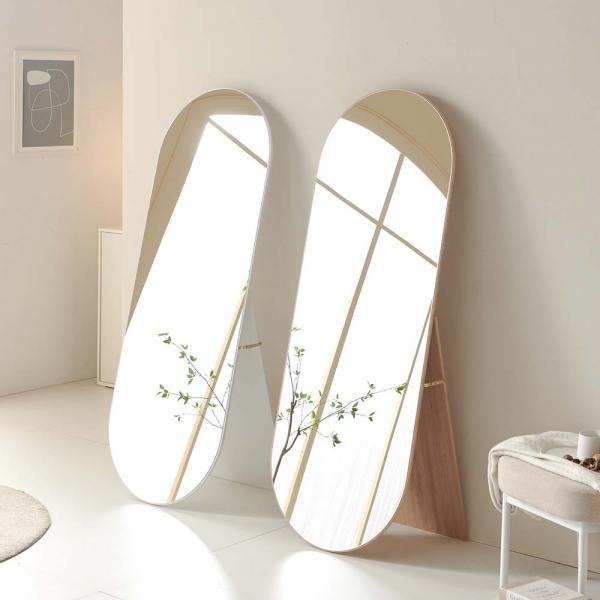 클로이 타원형 스탠드 전신거울 600