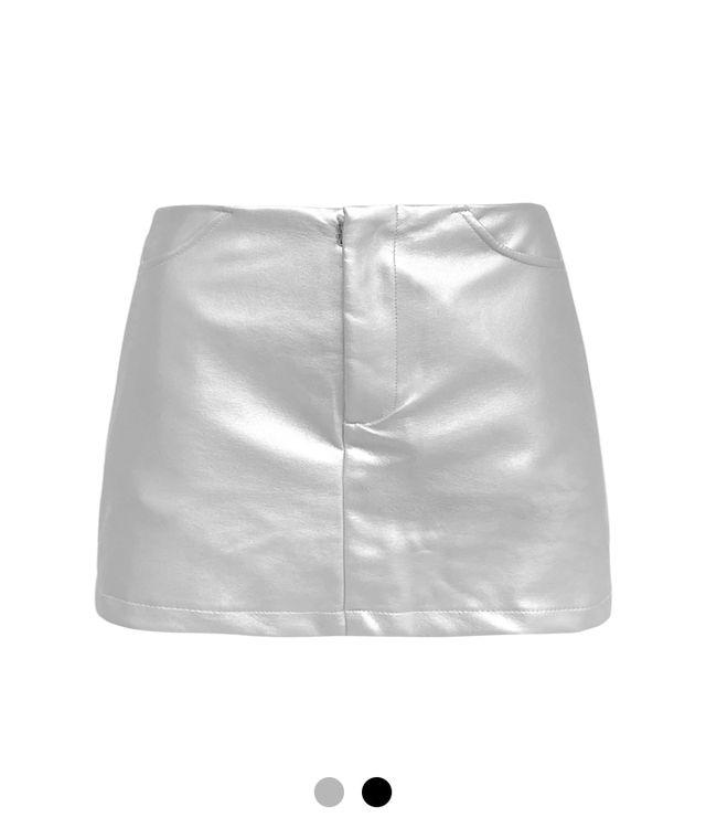 Angelnumber555 stripe cancan skirt (2 color) - 위시버킷