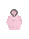 PORI’S LOVE (SET UP) FUR HOOD ZIP-UP - BABY PINK