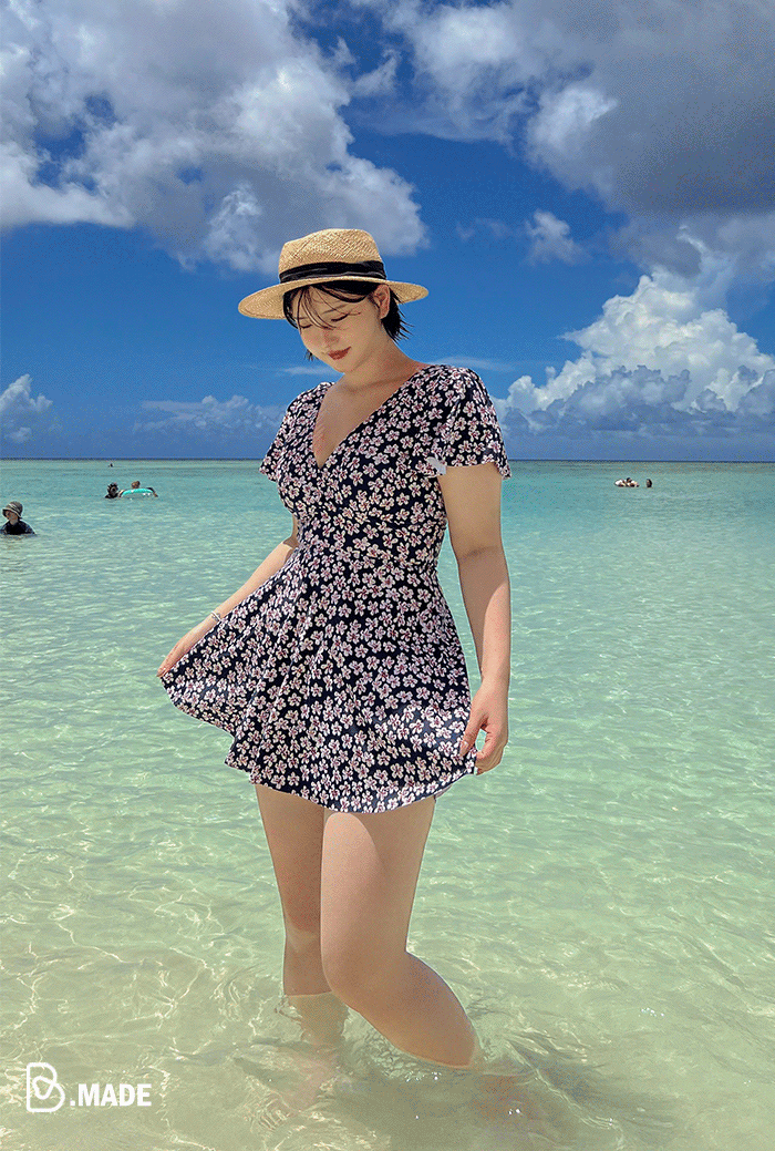 로이 원피스 비키니 [당일발송 M~5XL]