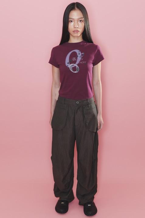 Blown Baby Tee, Wine