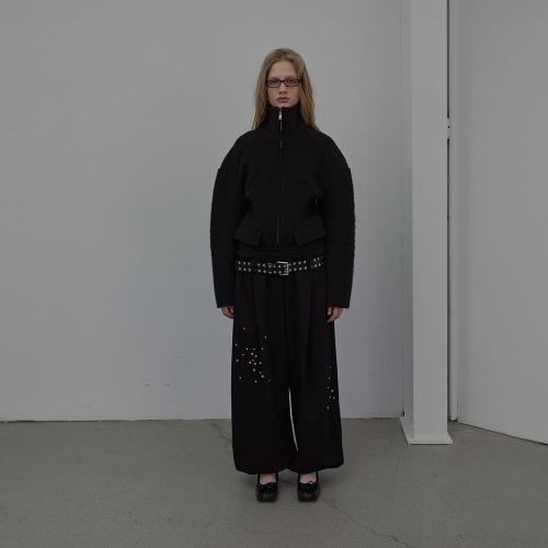 BOUCLE JACKET (BLACK)