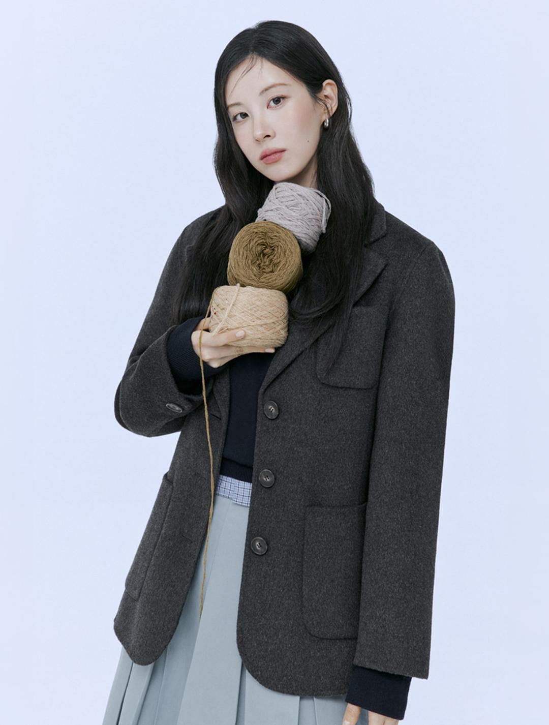 24FW 메리노울 핸드메이드 자켓