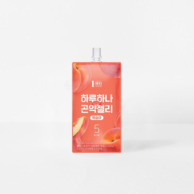 하루하나 곤약젤리 복숭아