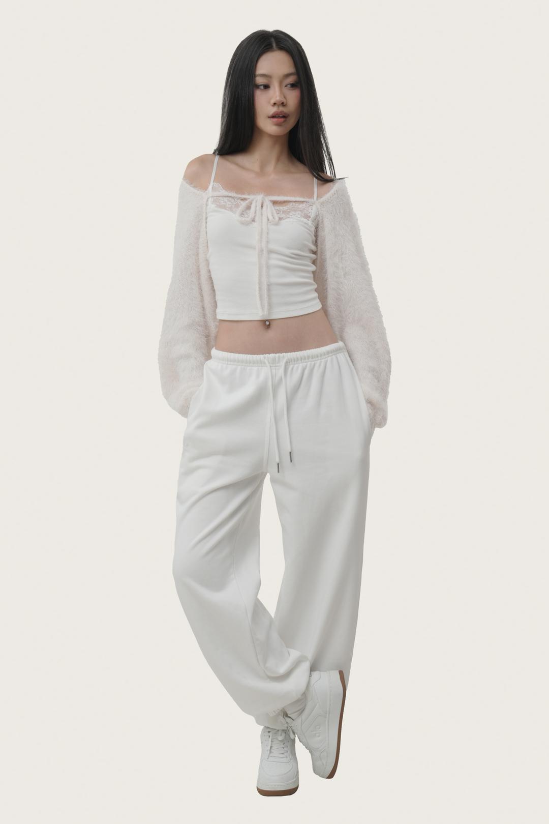 Sorbet fluffy bolero