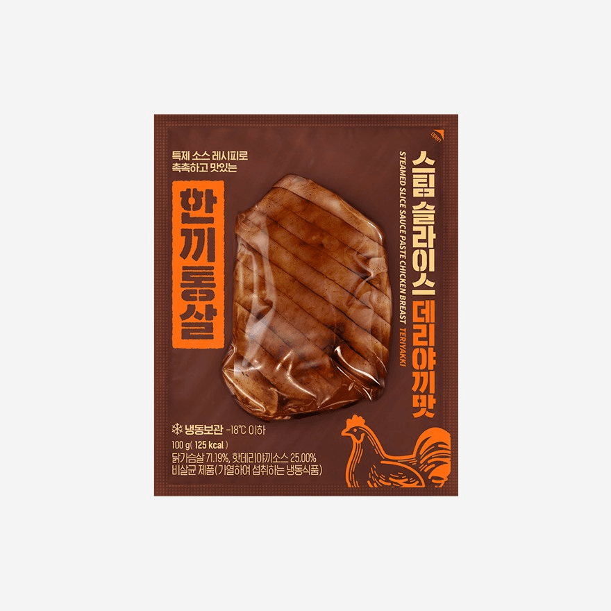 [맛별담기] 한끼통살 슬라이스 닭가슴살 데리야끼맛 (1개입)
