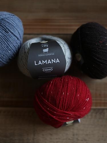 코모 트위드 손뜨개실 라마나수입실 고급실 25g 120m 수퍼 라이트 메리노 수퍼파인 이태리 털실