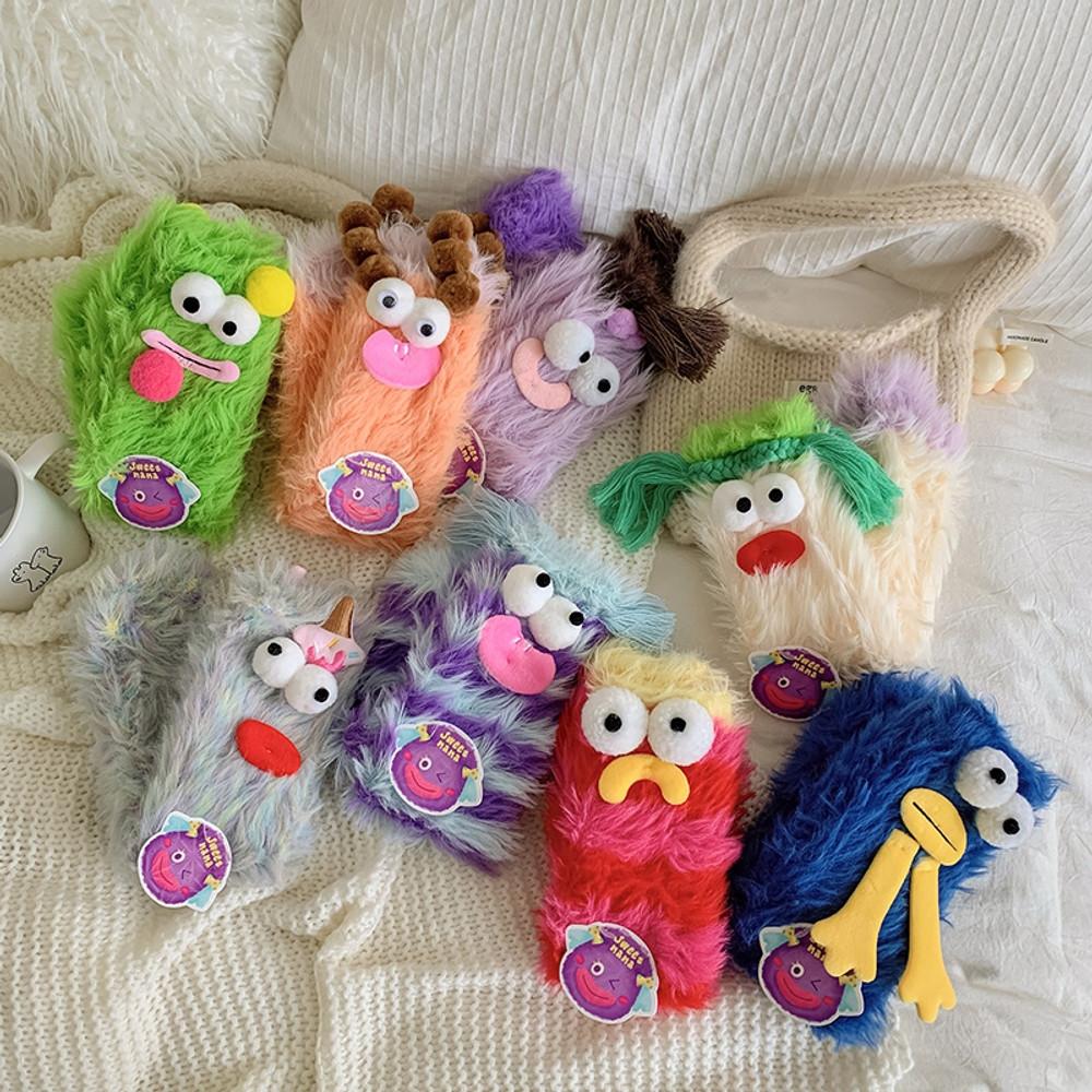 귀여운 왕눈이 수면양말 집순이 겨울 양말 8type