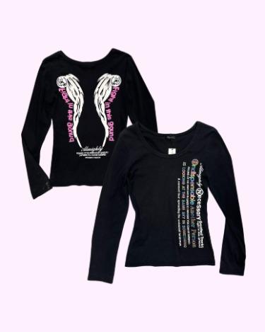 lettering wing printing T