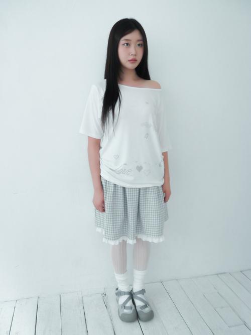 니들 노트 원숄더탑_화이트