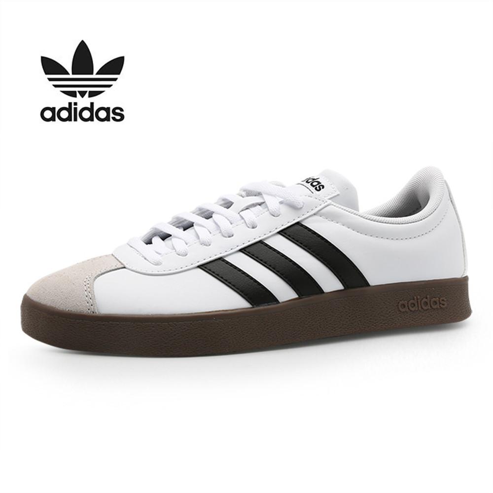 아디다스 남녀공용 VL 코트 베이스 스니커즈 클라우드 화이트 코어블랙 (ID3711)(size 230-280)