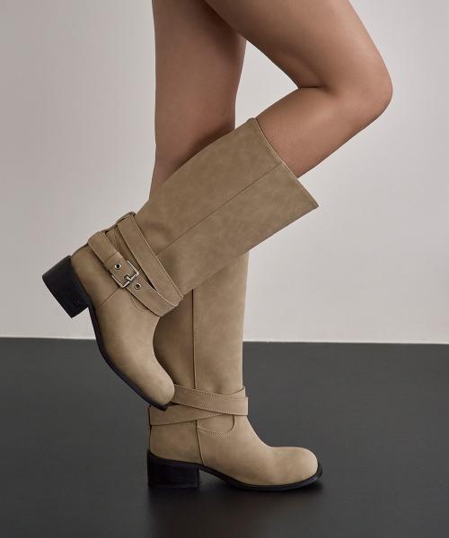 Belted Two Way Boots · 벨티드 투웨이 부츠