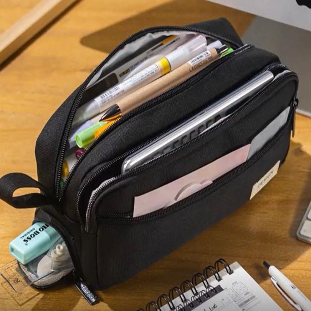 고등학생필통 다용도창구 대용량필통 펜 파우치 대학생필통 ANGOO 0918