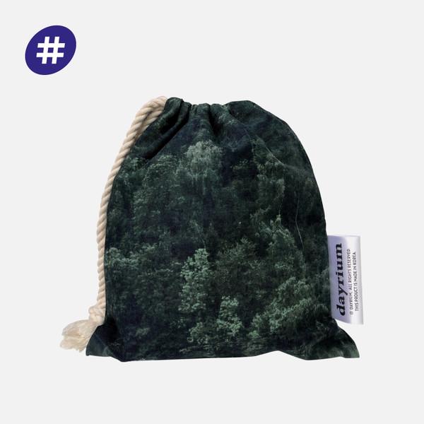 [데이리움] 스트링 파우치 forest (2type)
