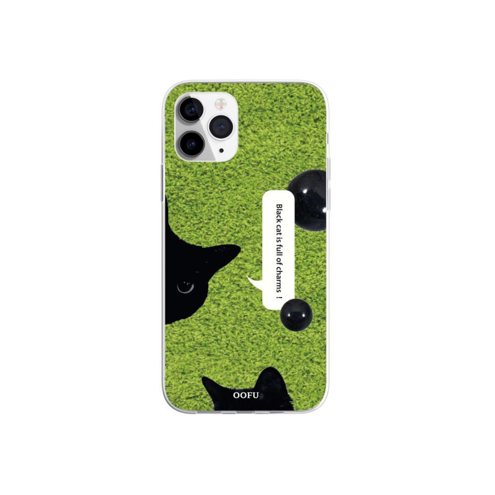 black cat case (jelly hard)