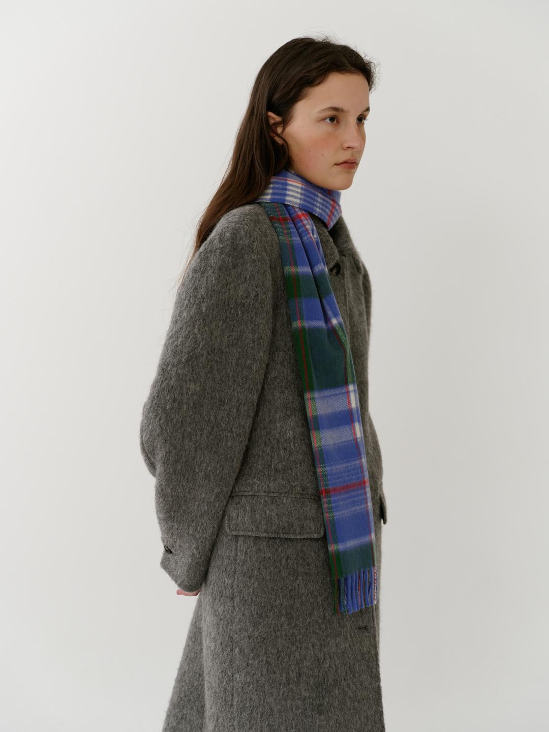 Cashmere Check Muffler(Limited stock)